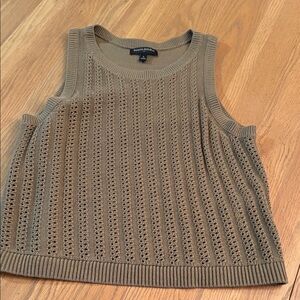 Banana Republic Factory Tan Knit Tank Top